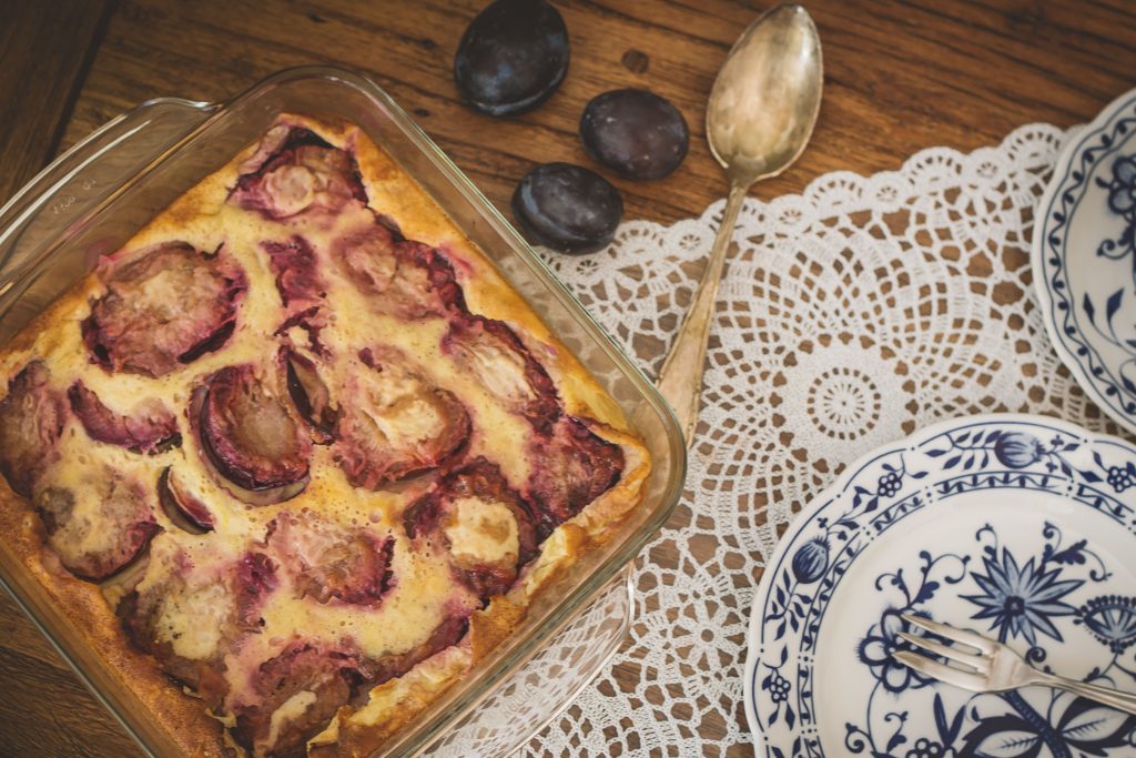 Pflaumen Clafoutis - Healthy Soulfood